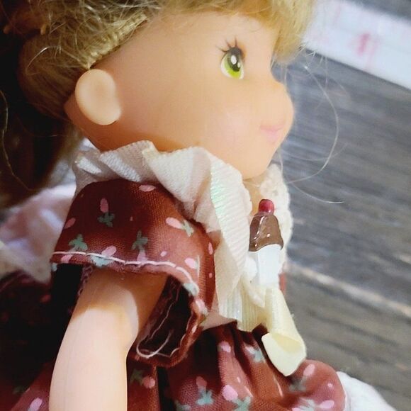 Vtg '80s Mattel Cherry Merry Muffin Chocolottie Doll Chocolate Drip - Picture 10 of 13